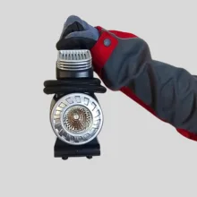 کمپرسور فندکی دوسیلندر فلزی دیجیتالی هاردمن کد 100898