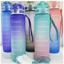 قمقمه ورزشی ایون مدل دسته دار گنجایش 1 لیتر