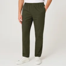 شلوار مردانه آریان نخ باف مدل 1911 کتان