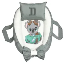 تشک غلت گیر نوزاد پاد آفرین مدل کوالا طرح حرف D