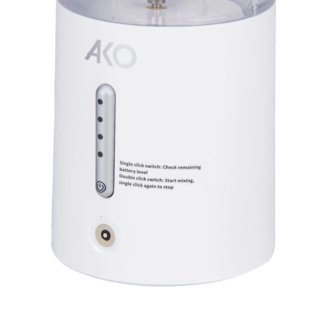 شیکر شارژی قابل حمل آکو مدل AJU-1 گنجایش 0.450 لیتر