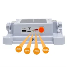 چراغ کمپینگ مدل ای ار 6 باتری با نور مهتابی