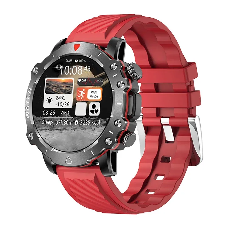 ساعت هوشمند 45 میلی متر ریولینک مدل RL2 pro با بند سیلیکونی