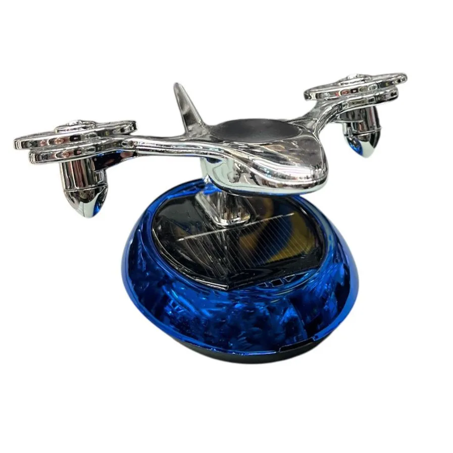 خوشبو کننده رو داشبوردی خودرو مدل سولار چرخشی طرح فضاپیما کد BLE