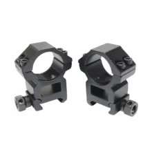 پایه دوربین تفنگ مدل Rail-22mm Ring-25mm بسته دو عددی