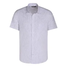 پیراهن آستین کوتاه یقه برگردان مردانه پاتن جامه مدل 04MC8113