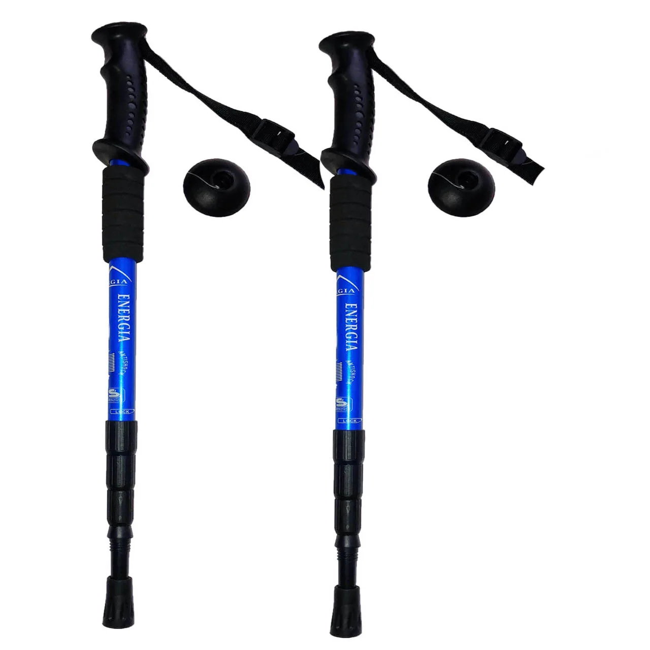 عصای کوهنوردی انرجیا مدل ANTISHOCK EN500 بسته 2 عددی