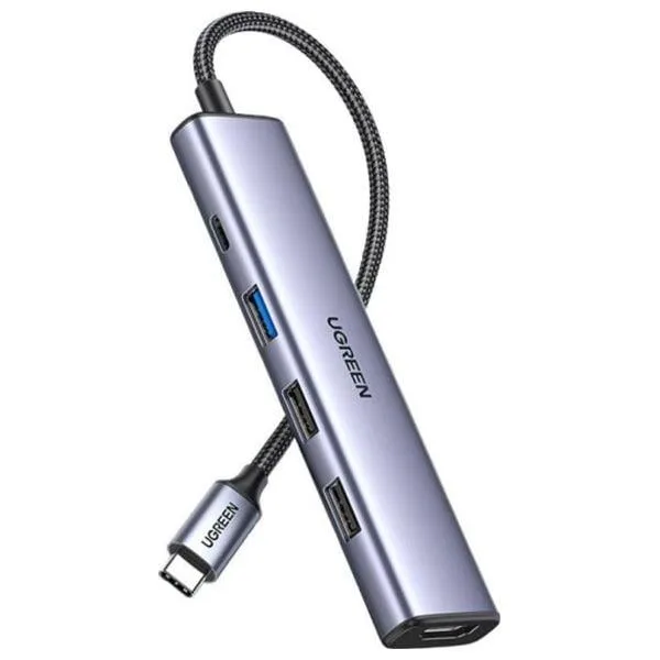هاب 5 پورت USB-C یوگرین مدل CM478-15495
