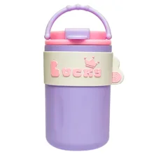 ماگ سفری تمی مدل LUCKY گنجایش 0.42 لیتر