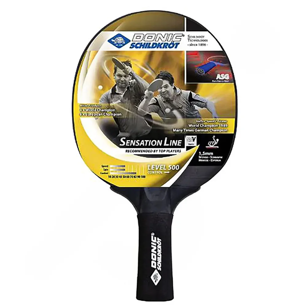 راکت پینگ پنگ دونیک مدلOLK Sensation Line 500 دسته FL