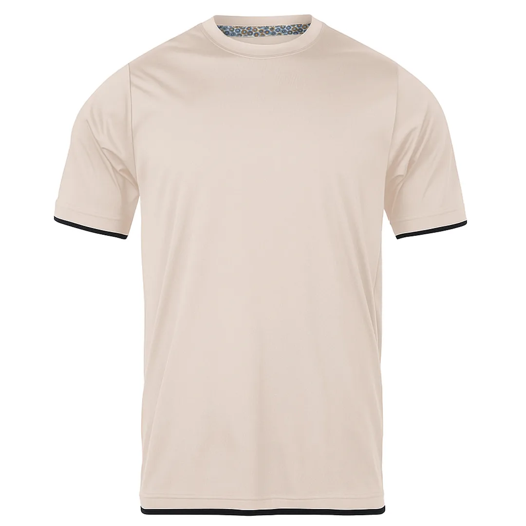 تی‌شرت آستین کوتاه مردانه رانژ مدل 25RA05D20M-2712-02 نوار دار