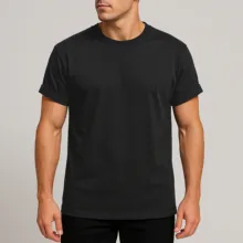 تی شرت آستین کوتاه مردانه اسپست مدل ASP-TBLK