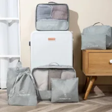 نظم دهنده ساک و چمدان مدل Q009 مجموعه 7 عددی