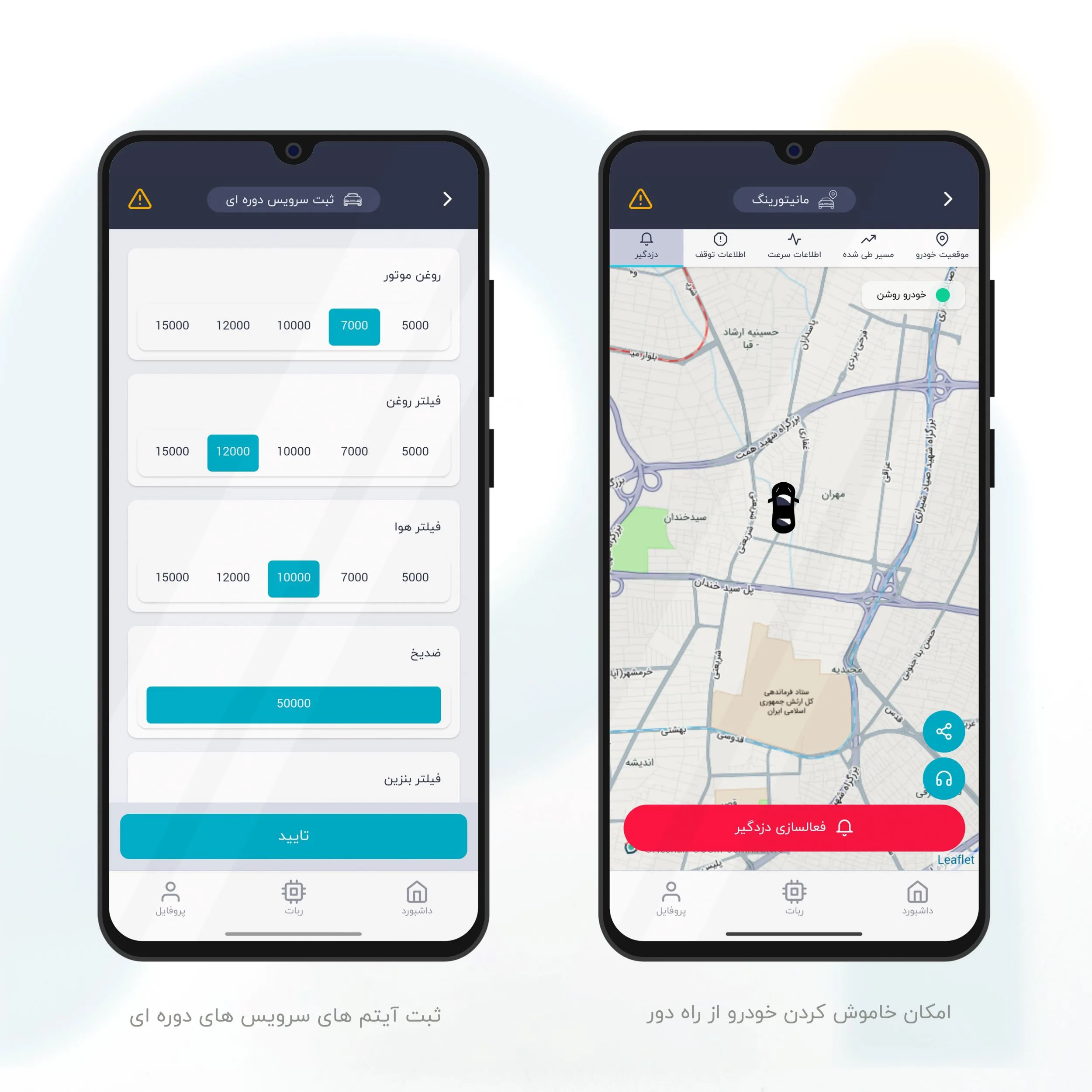 ردیاب خودرو پیوداپ مدل P300 پلاس