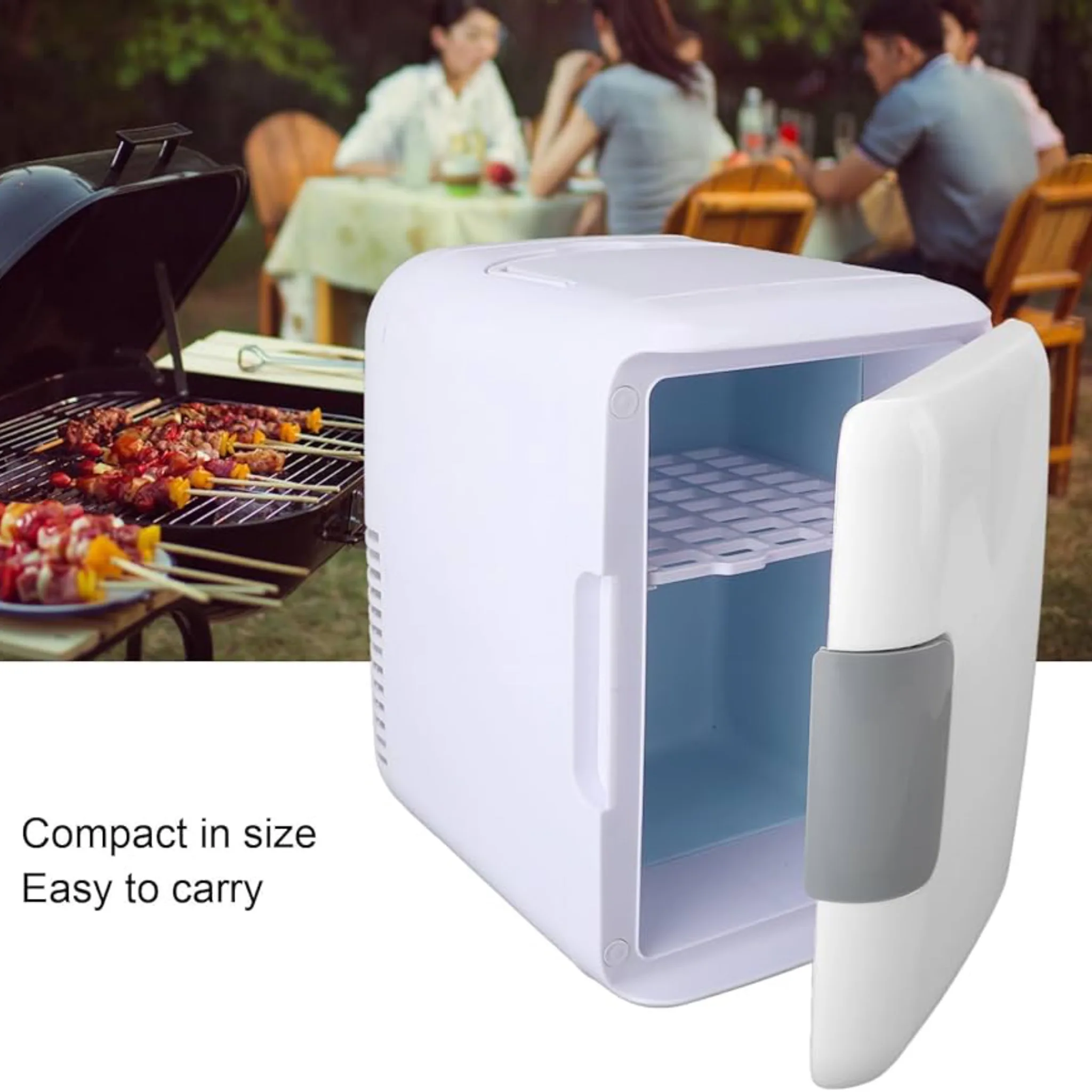 یخچال هیبریدی خودرو مدل Cooler and Heater ظرفیت 4 لیتر