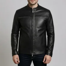 کت چرم مردانه چرم مشهد مدل K0623