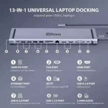 هاب 10 پورت USB-C مدل ULC DC005A