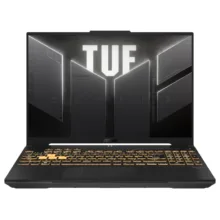 لپ تاپ 16 اینچی ایسوس مدل TUF Gaming F16 FX607VJ-RL805W-Core 5 210H-8GB DDR4 3200MHz-512GB SSD-RTX3050 6GB-FHD 144Hz