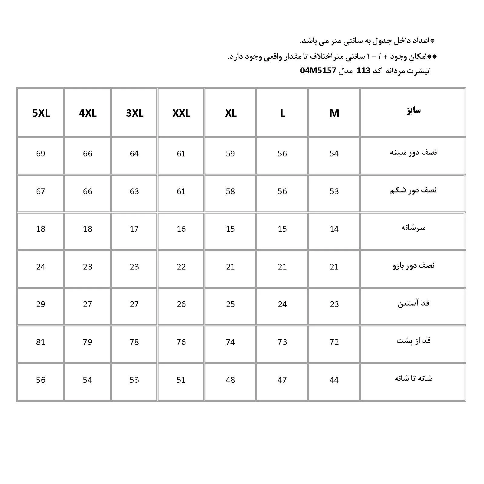 تی‌شرت آستین کوتاه مردانه پاتن جامه مدل 04M5157