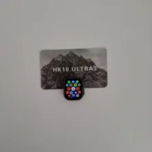 ساعت هوشمند ویرفیت مدل HK10 ultra3، سایز۴۹، دارای قابلیت های کنترل موسیقی، شمارنده ضربان قلب، گام شمار، قابلیت مکالمه مستقیم، پشتیبانی از زبان فارسی، بند سیلیکون