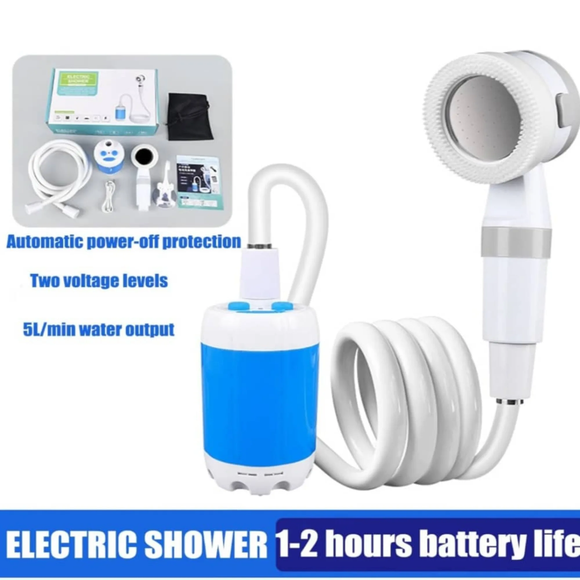 دوش سفری مدل شارژی