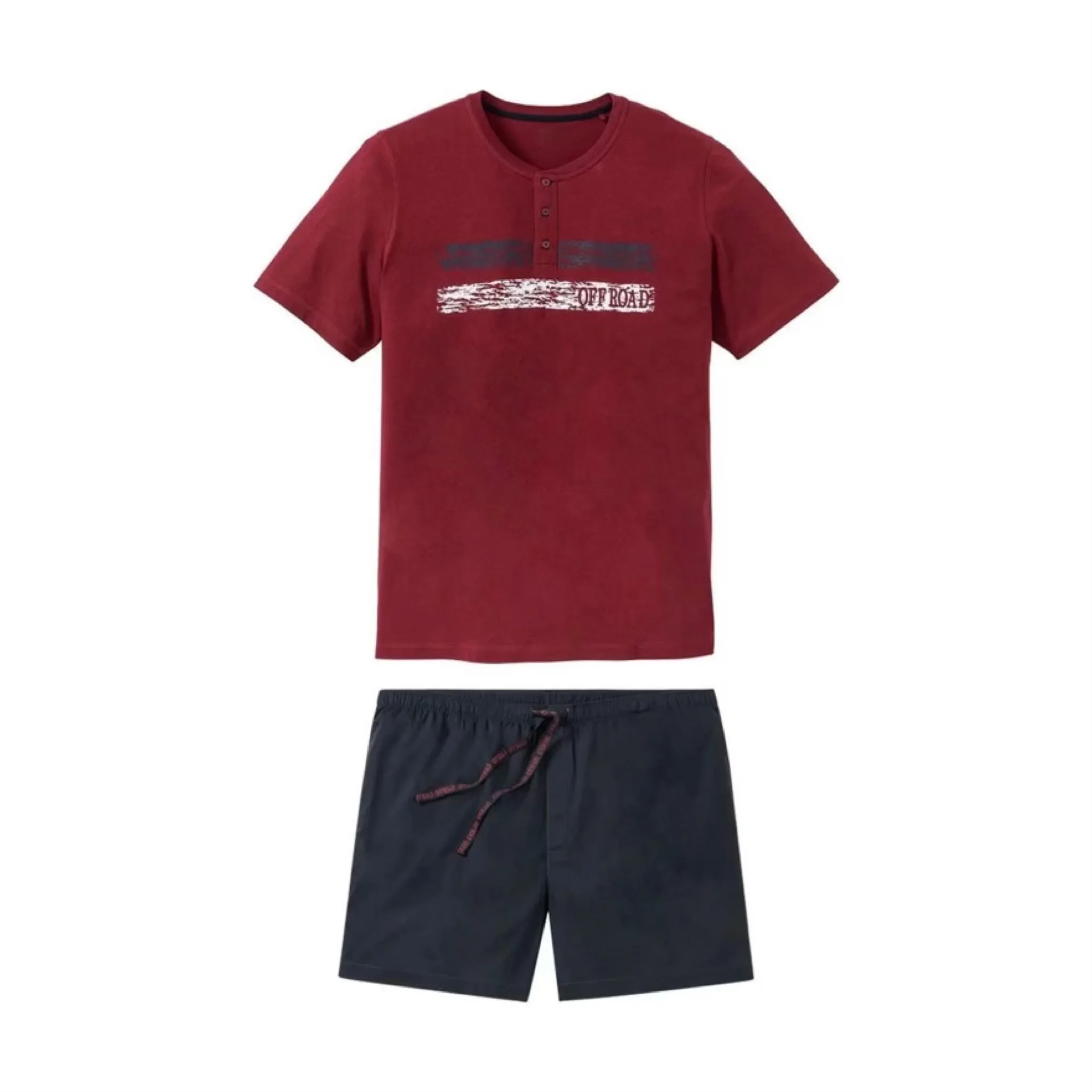 ست تی شرت و شلوارک مردانه مدل Z890