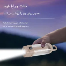 نورافکن دستی مدل SJ-013 با نور مهتابی