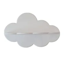 شلف دیواری اتاق کودک طرح ابر مدل W131