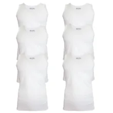 زیرپوش رکابی مردانه کرال کوئین مدل  کد 11 مجموعه 6 عددی