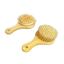 ست شانه و برس کودک مدل wood مجموعه 2 عددی