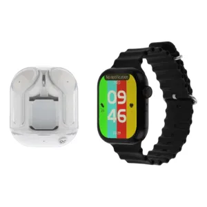 ساعت هوشمند ویسمی مدل WS-X17 به همراه هدفون بلوتوثی