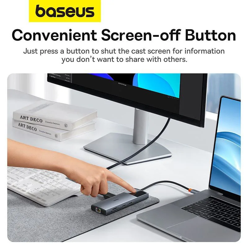 هاب 10 پورت USB-C بیسوس مدل BS-OH084
