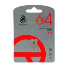 فلش مموری کوئین تک مدل FIX ظرفیت 64 گیگابایت با رابط USB 2.0