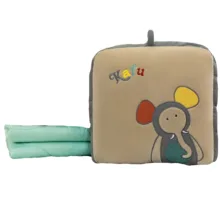 پتو کودک مدل بالشتی طرح موش کد JIMI110 سایز 40×40 سانتی‌ متر