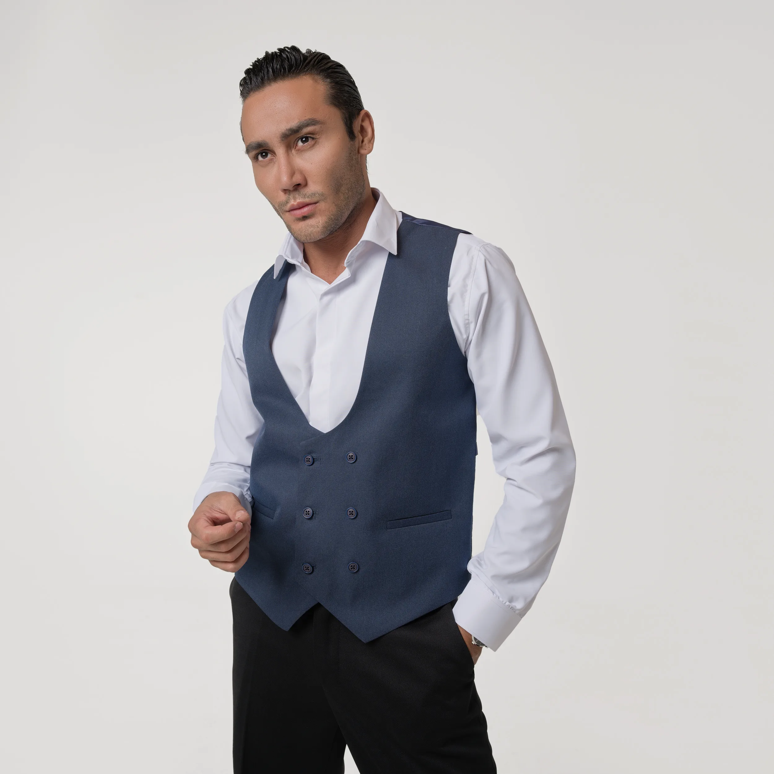 جلیقه رسمی مردانه مدل فاستونی 10987