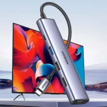 هاب 5 پورت USB-C یوگرین مدل CM478-15495