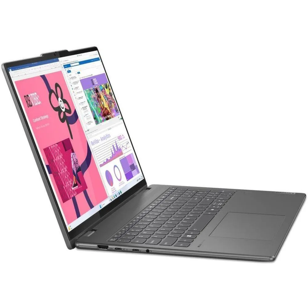 لپ تاپ 16 اینچی لنوو مدل Yoga 7 2-in-1 16IML9-Core Ultra 7 155U-16GB LPDDR5x-1TB SSD-Touch-W