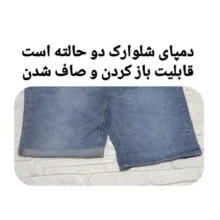 شلوارک مردانه درسمن مدل Dr 19407350 رنگ آبی روشن