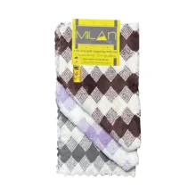 دستمال نظافت خودرو میلان مدل پولیشی لوزی بسته 3 عددی