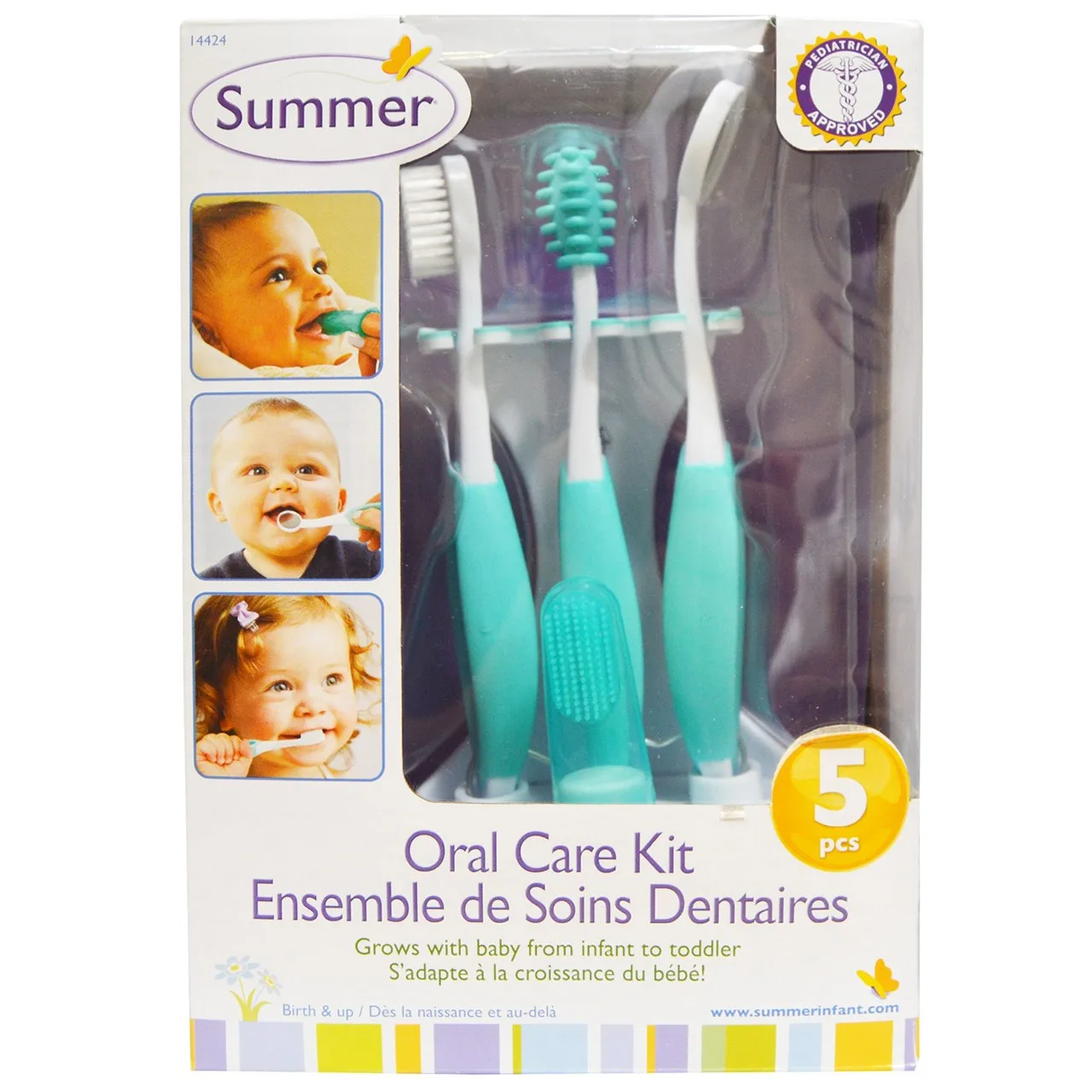 ست 5 تکه مسواک کودک سامر مدل 14424