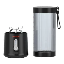 شیکر قابل حمل مدل LIFESTYLE portable Blender with extra Botton lid 4PD-LFST017-BK