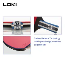 راکت پینگ پنگ لوکی مدل 2star carbon