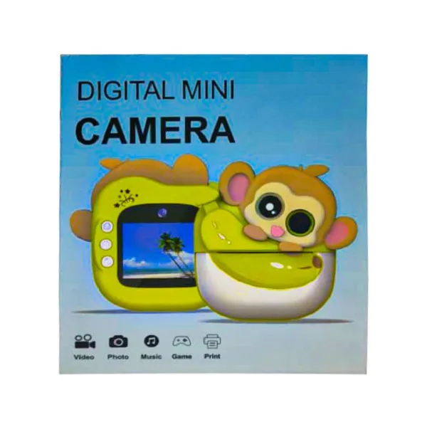 دوربین عکاسی چاپ سریع مدل میمون بامزه