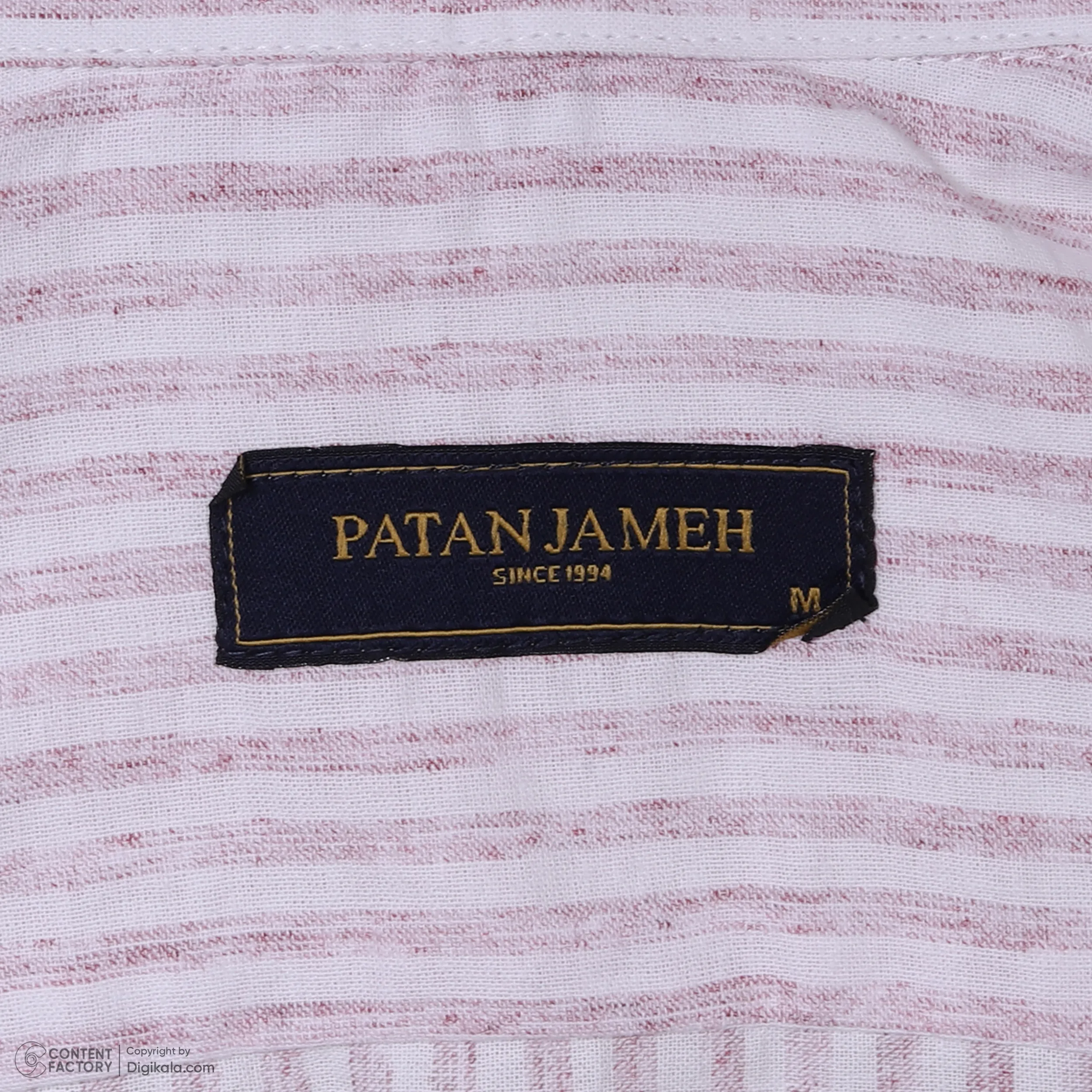 پیراهن آستین کوتاه یقه برگردان مردانه پاتن جامه مدل 04MC8113