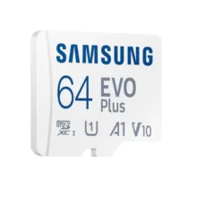 کارت حافظه microSDXC سامسونگ مدل Evo Plus A1 V10 کلاس 10 استاندارد UHS-I U1 سرعت 130MBps به همراه آداپتور SD ظرفیت 64 گیگابایت