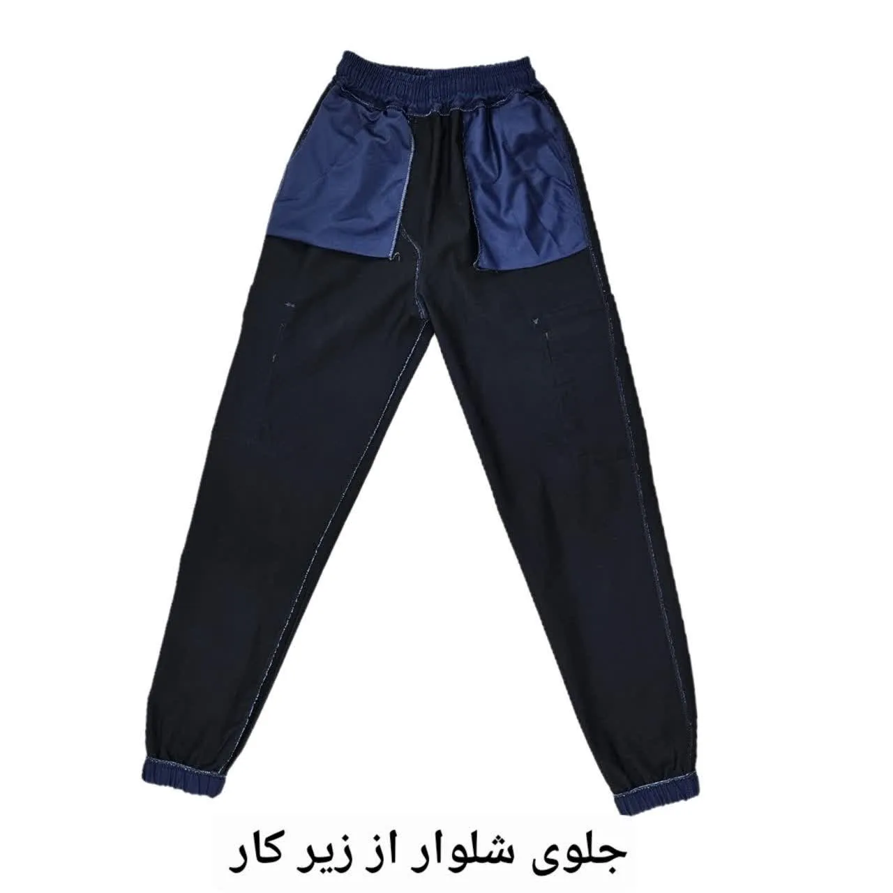شلوار دم پا کش مردانه مدل 6 جیب FA_NSOA6
