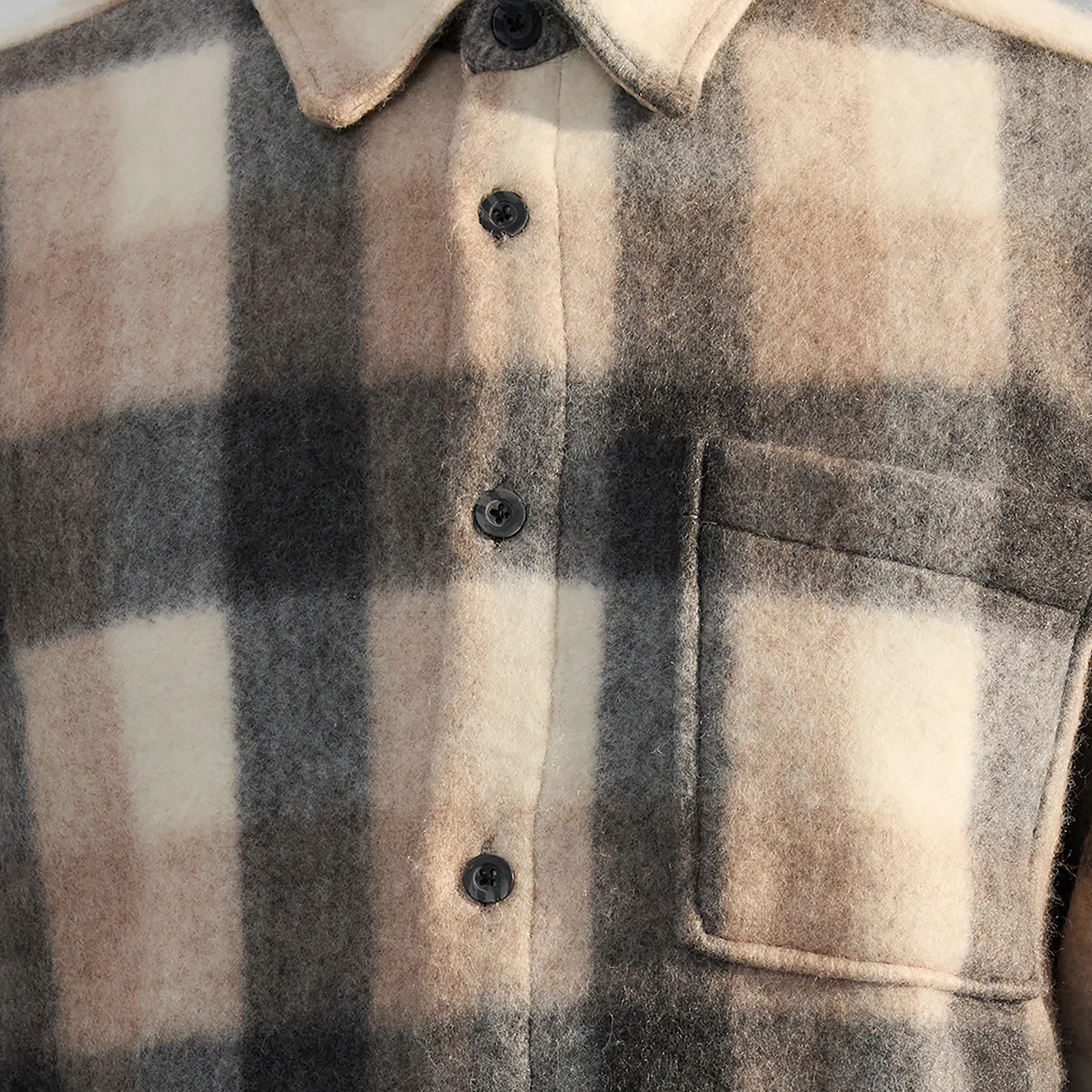 پیراهن آستین بلند یقه برگردان مردانه ترندیول مدل 835473942