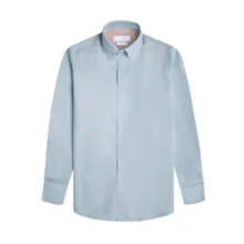 پیراهن آستین بلند یقه برگردان مردانه کروم مدل 2510101