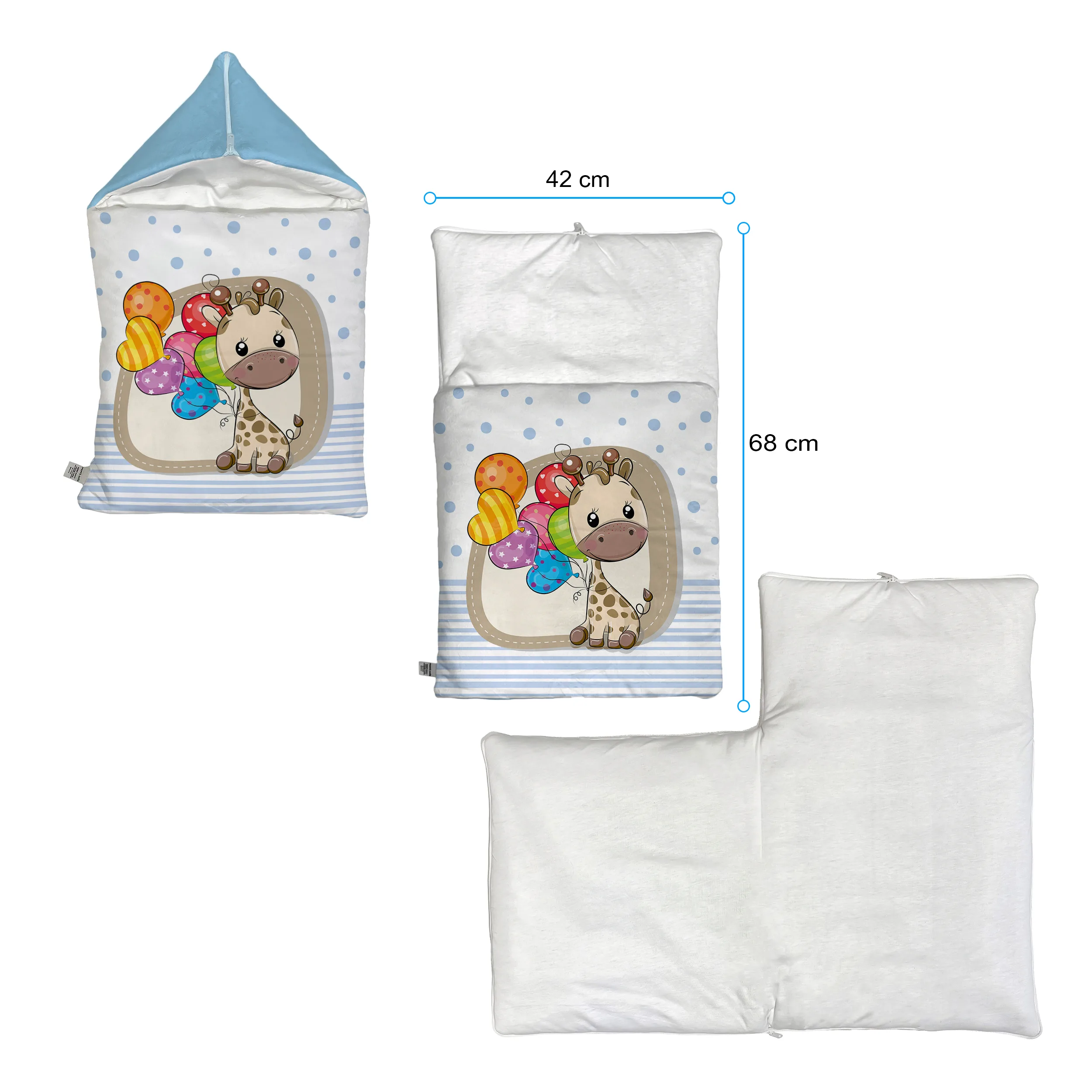 سرویس خواب 4 تکه مامزکیوتی مدل زرافه SD--22