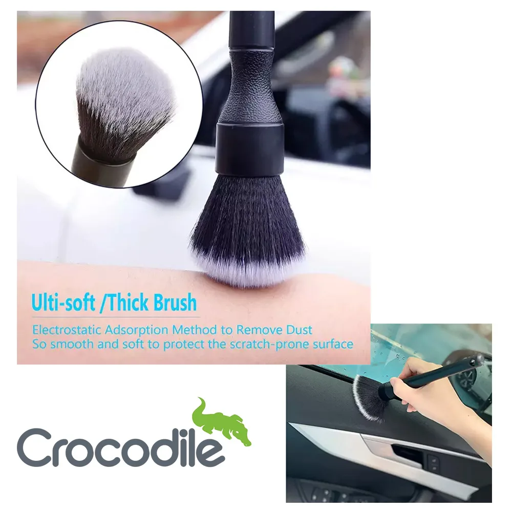فرچه دیتیلینگ خودرو کروکودیل مدل Ultra Soft کد 02